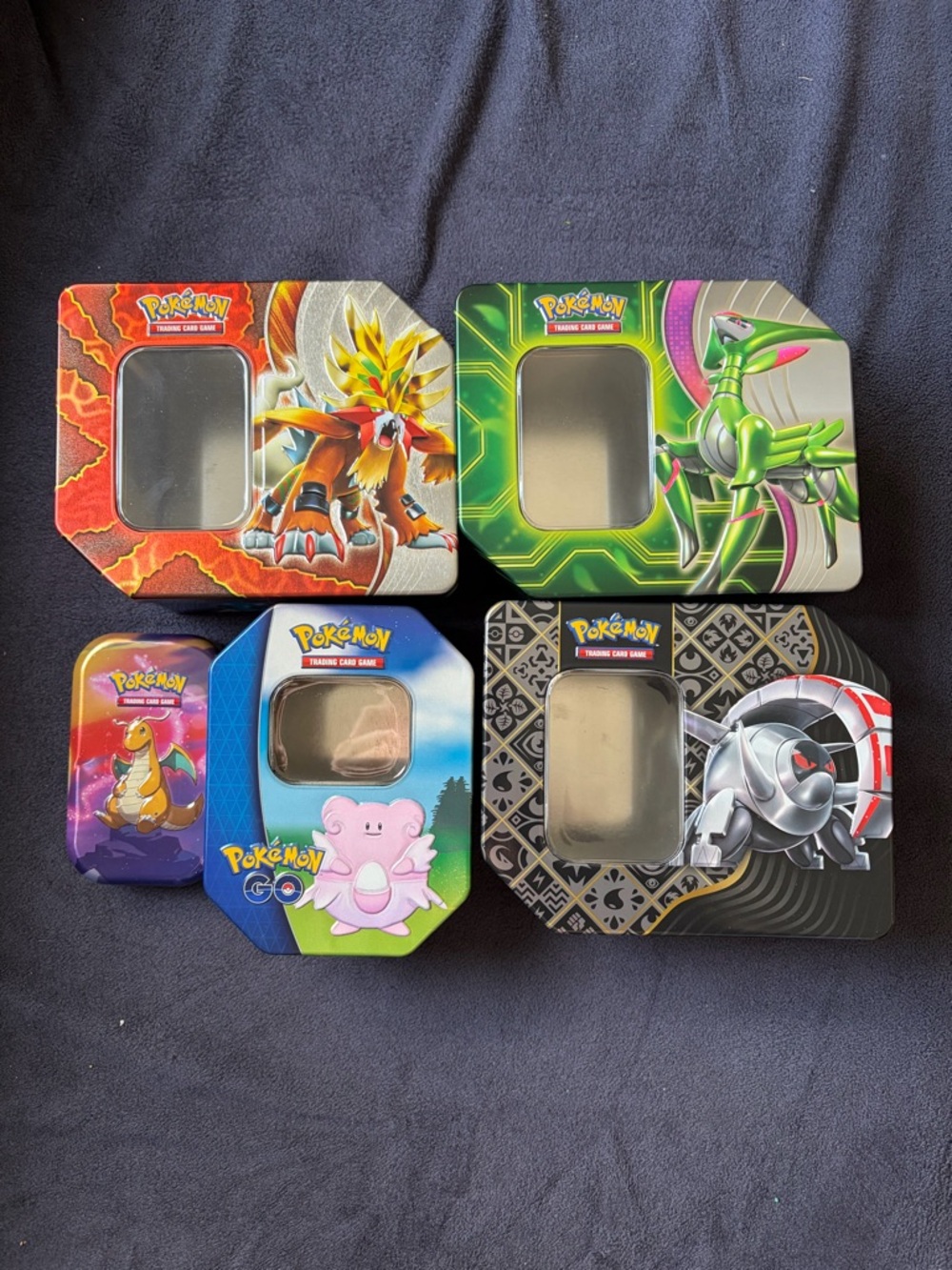Pokémon Trading Card Tin Set - Empty
